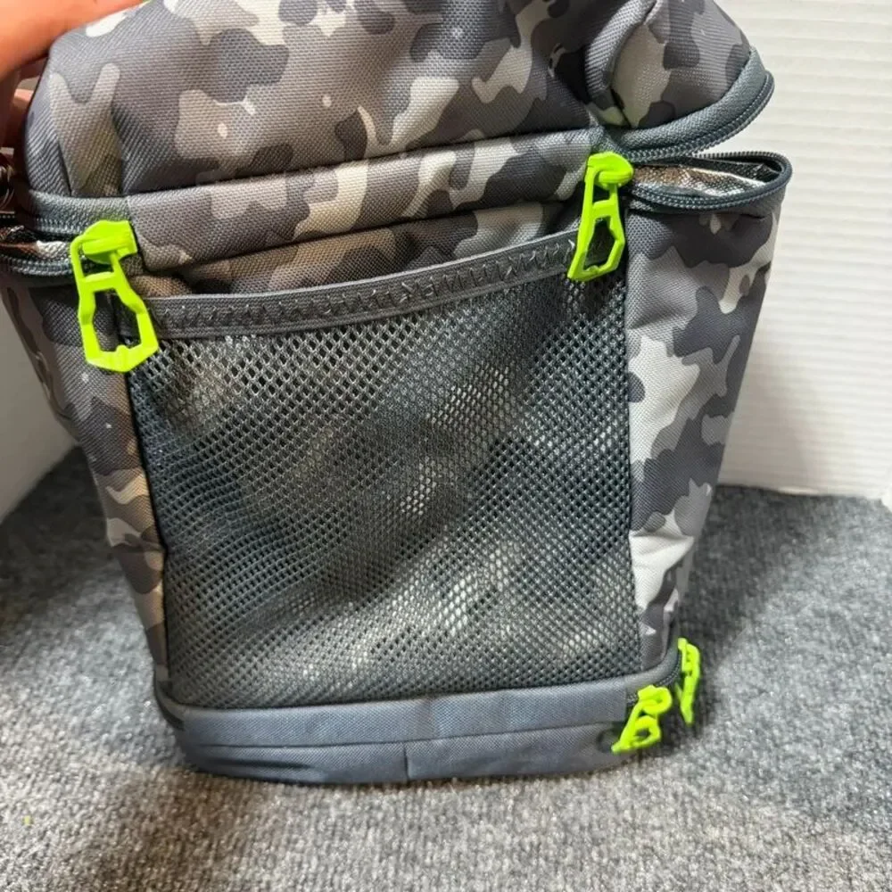 Adidas Green Gray Lunch Bag Camo
